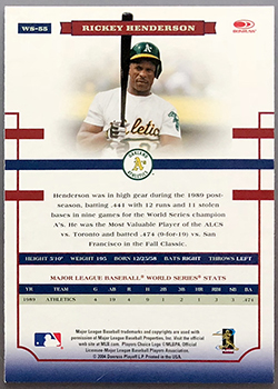 World Series Stats        